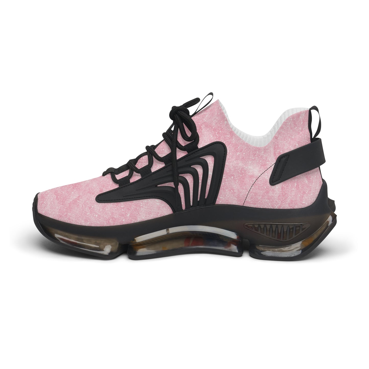 Pink Sneaker Damen – Stylische Sportschuhe mit schwarzem Design
