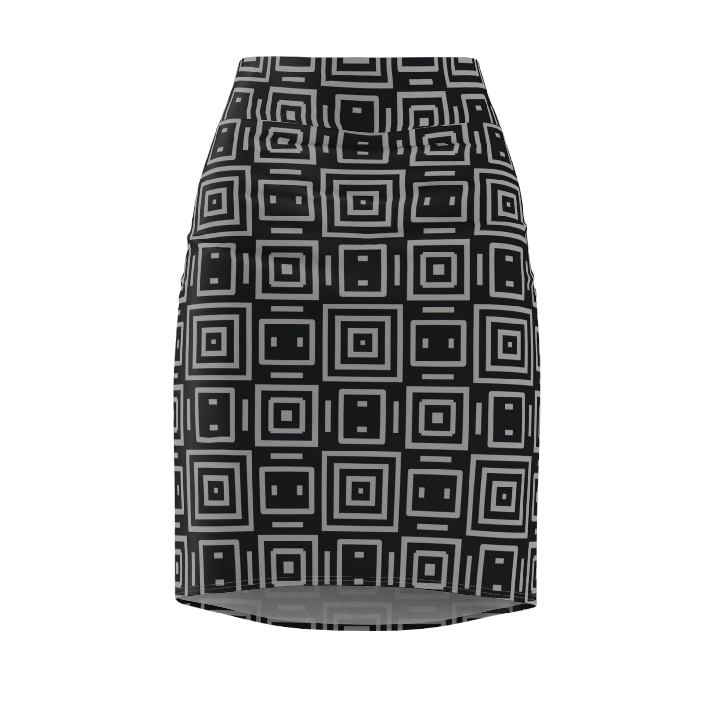 Elegant Geometric Pencil Skirt – Stilvoller Bleistiftrock für Damen, Modernes Muster, Perfekt für Business & Freizeit Chic Geometric Pencil Skirt for Women, Perfect for Work or Casual Outfits, Stylish Everyday Wear, Office Attire, Fashionable Gift