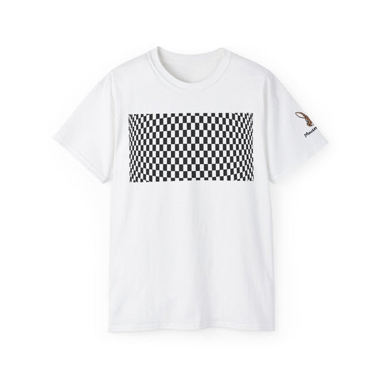 Black White Checkerboard T-Shirt – Retro Streetwear Tee