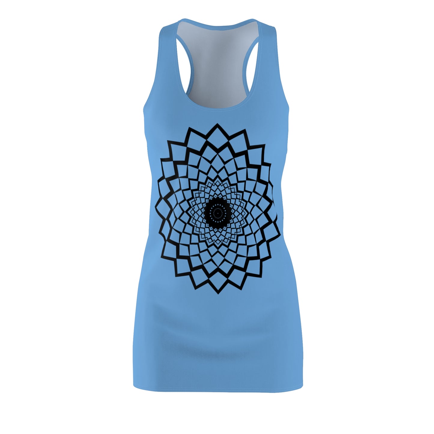 Mandala Racerback Kleid – Boho Sommerkleid