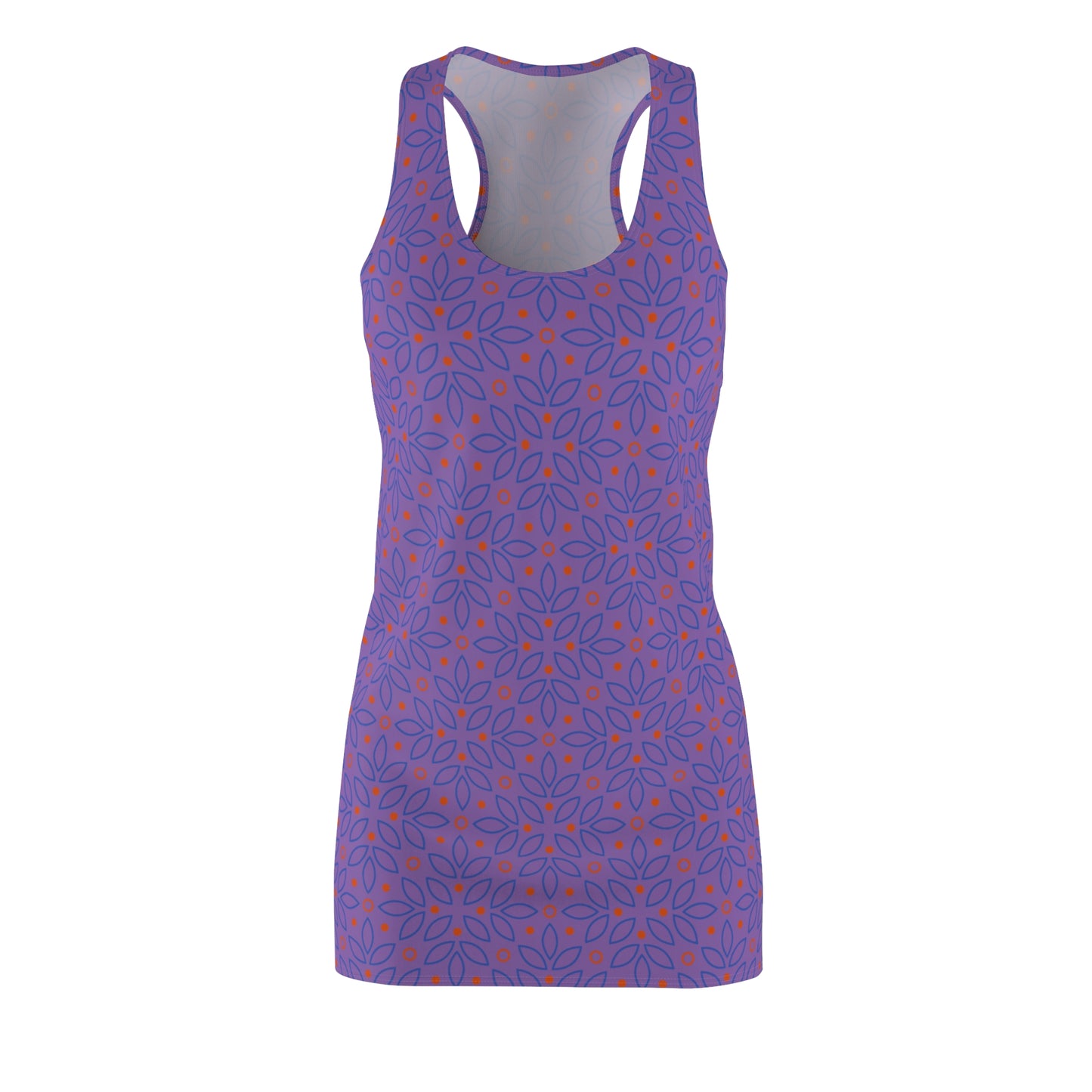 Bunt Floral Racerback Kleid – Sommer Damenmode