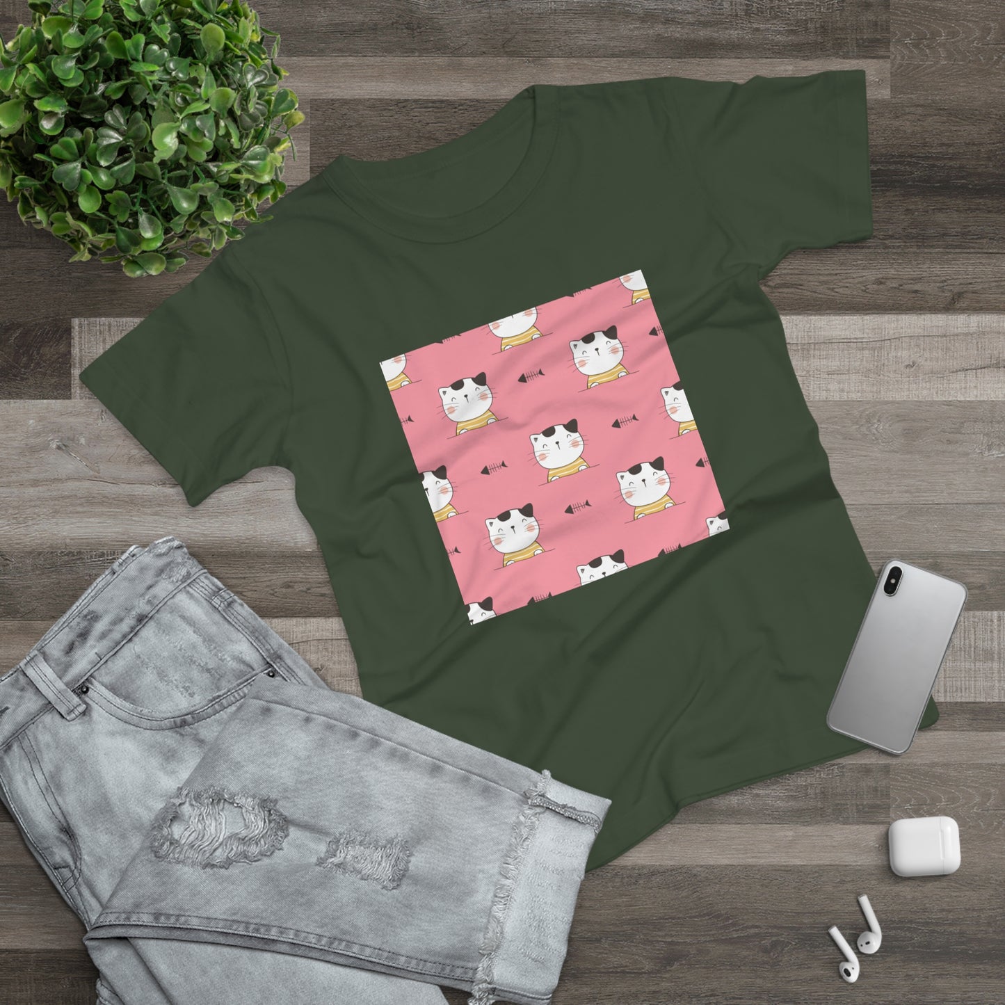 Katzen T-Shirt – Süßes Cat Lover Geschenk