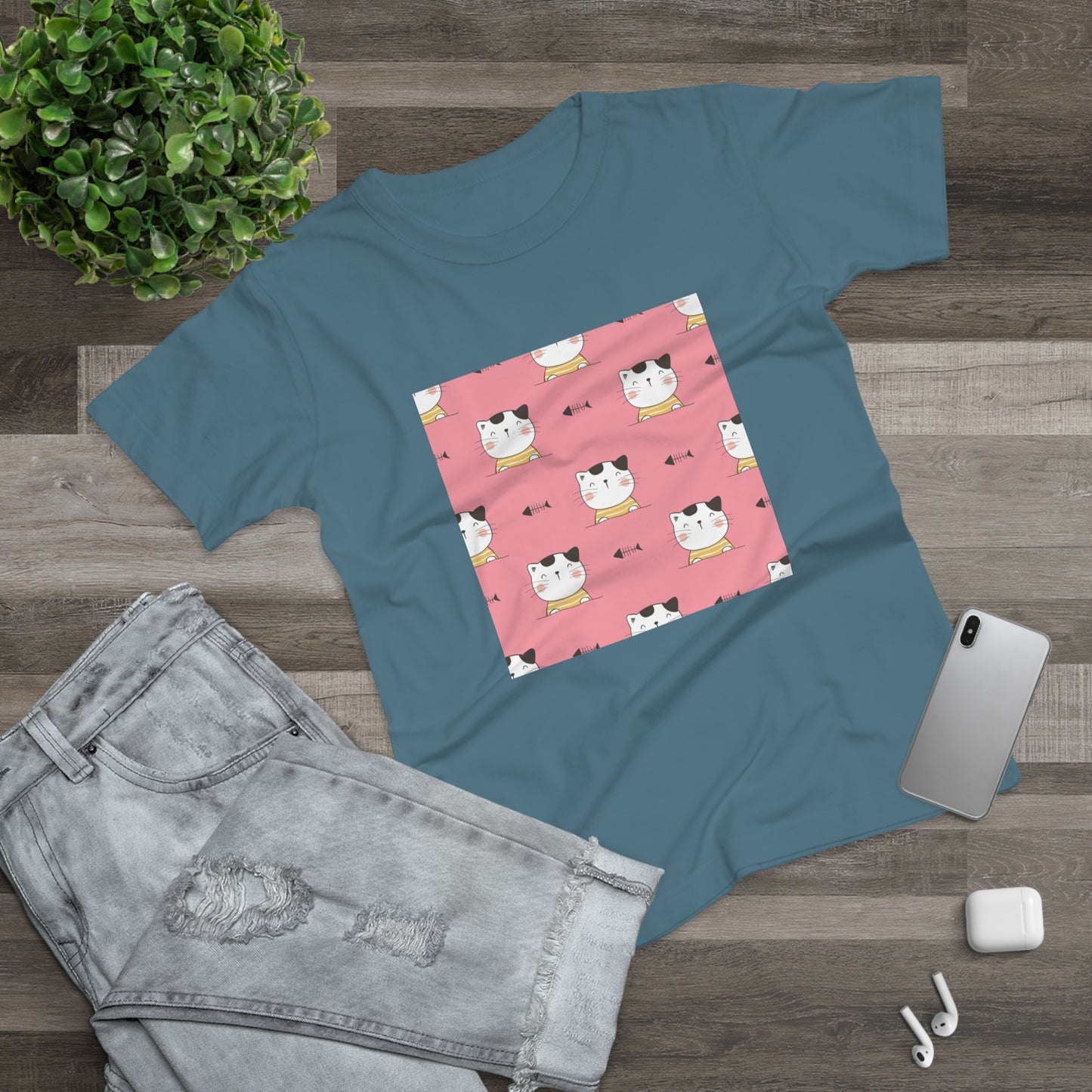 Katzen T-Shirt – Süßes Cat Lover Geschenk