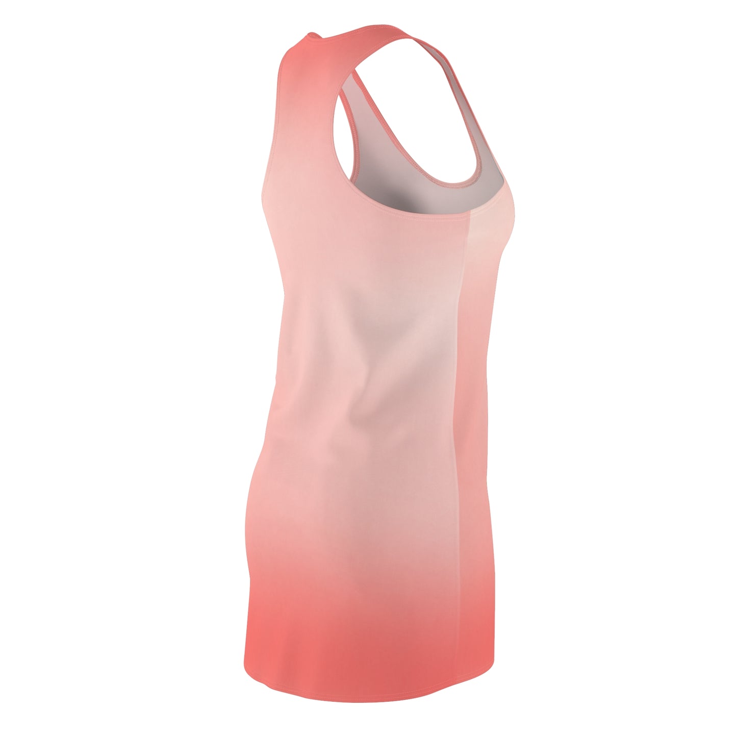 Ombre Racerback Kleid Damen – Sommerkleid mit Farbverlauf, Casual Outfit, Strandkleid, Urlaubskleid, Elegantes Freizeitkleid