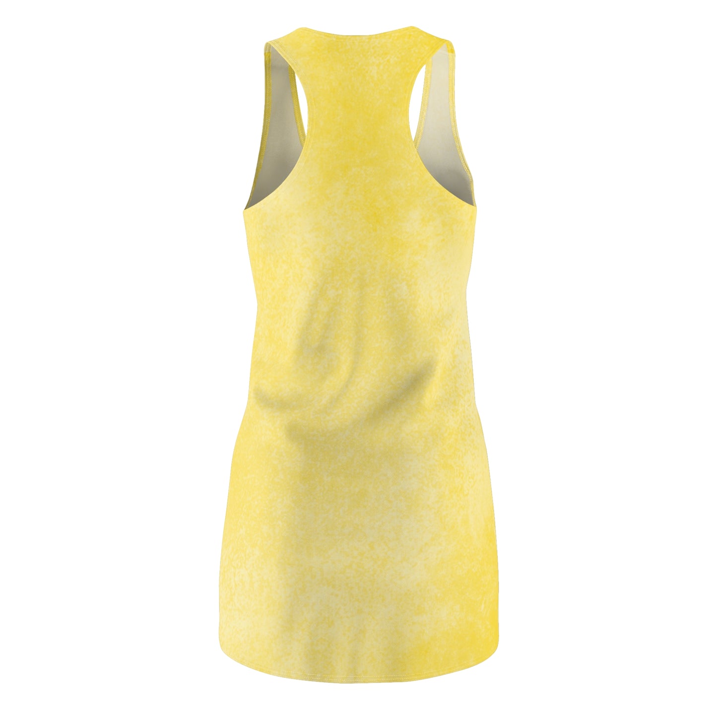 Gelb Racerback Kleid – Helle Sommer Damenmode