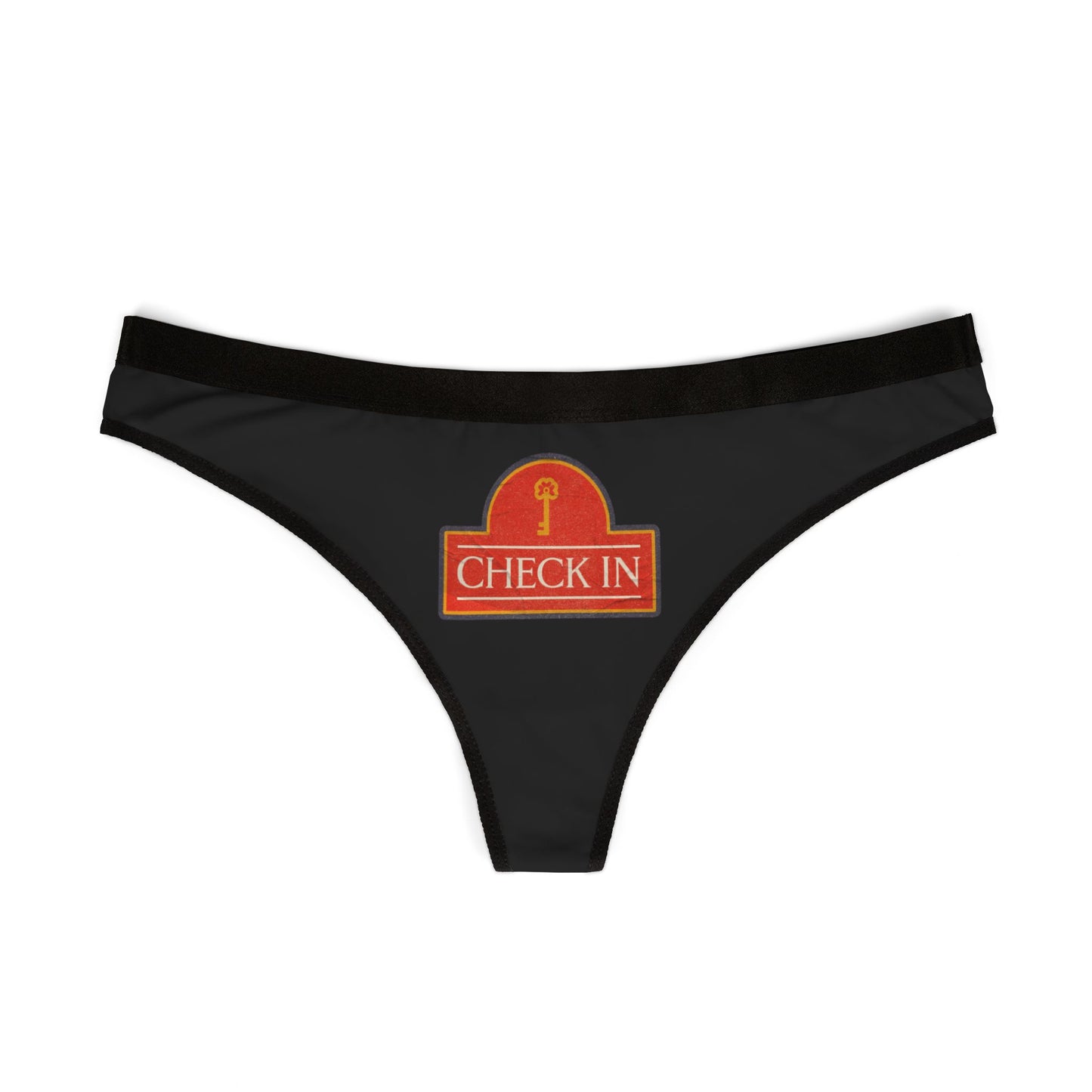 Schwarz Damen Thong Unterwäsche Bequeme Atmungsaktive Slips