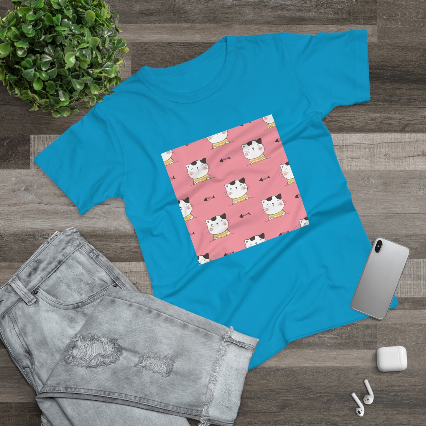 Katzen T-Shirt – Süßes Cat Lover Geschenk