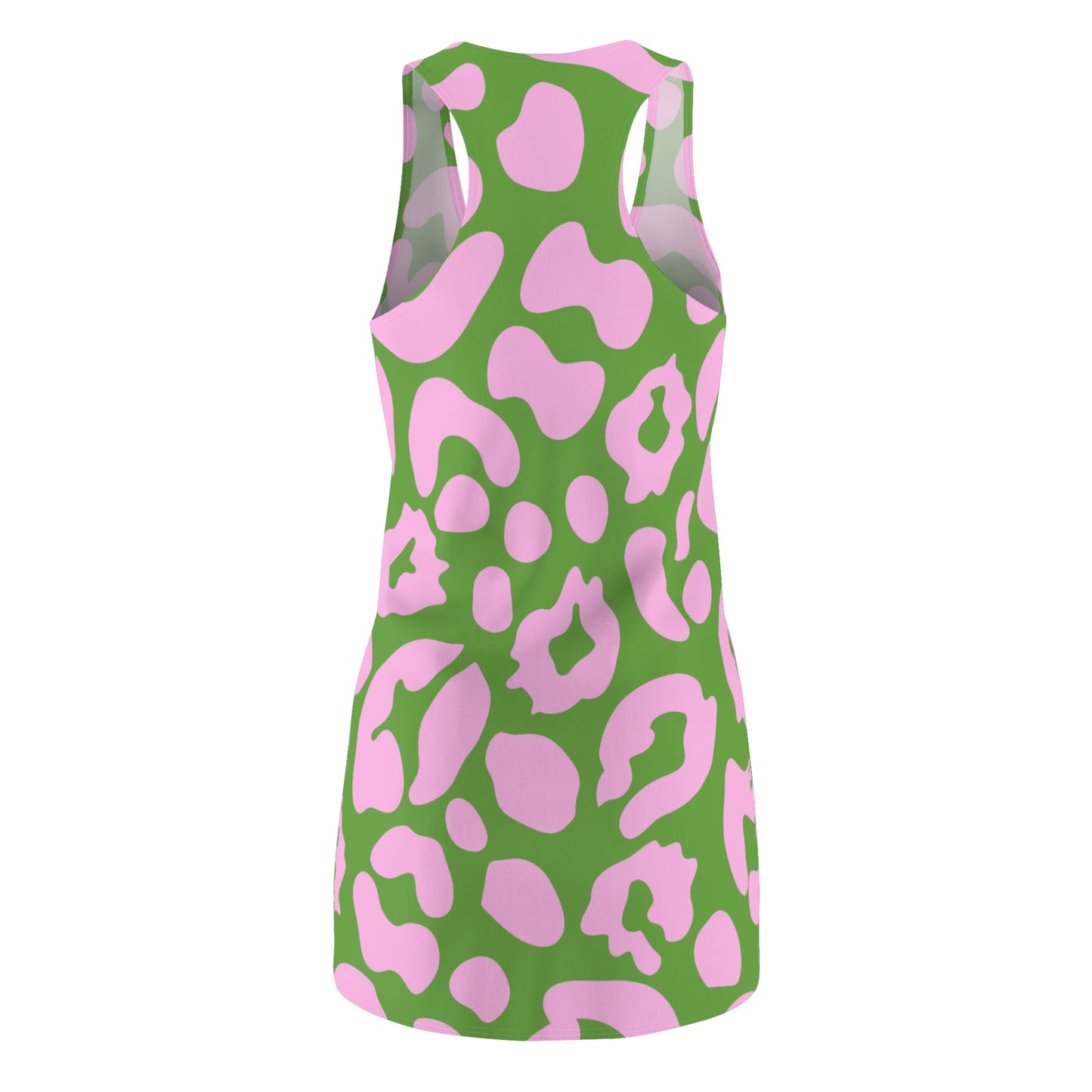 Pink Leopard Racerback Kleid – Trendiges Sommerkleid