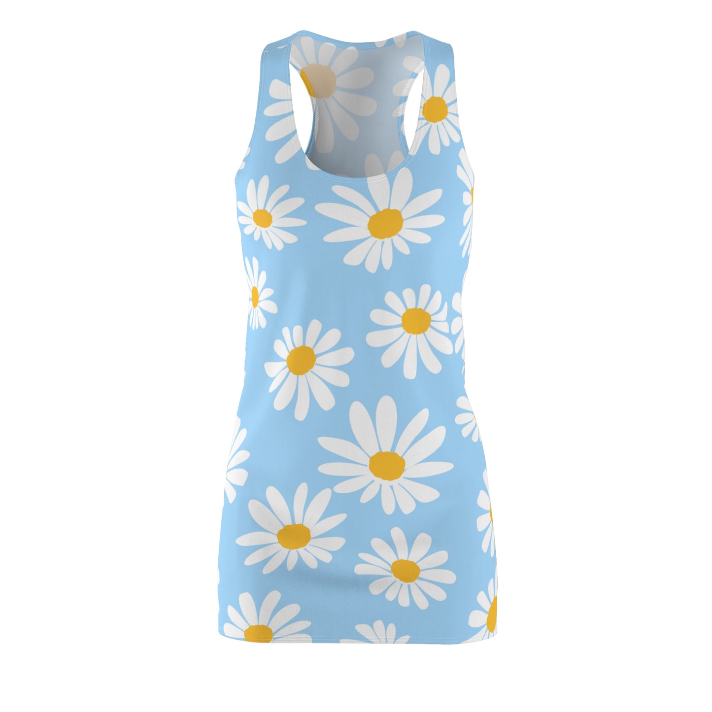 Gänseblümchen Racerback Kleid – Sommer Damenmode