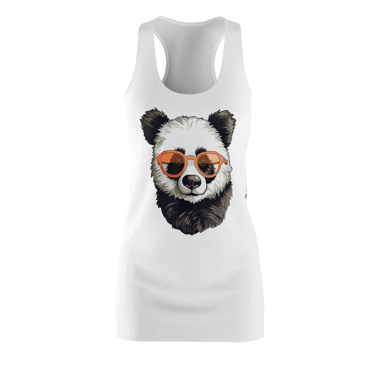 Panda Racerback Kleid mit Sonnenbrille – Sommer Damenmode