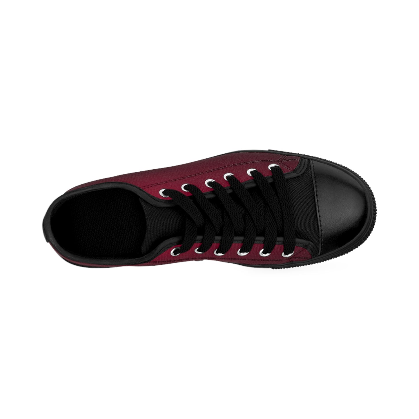 Damen Sneaker Bordeaux Canvas Freizeit Schuhe Streetwear Low