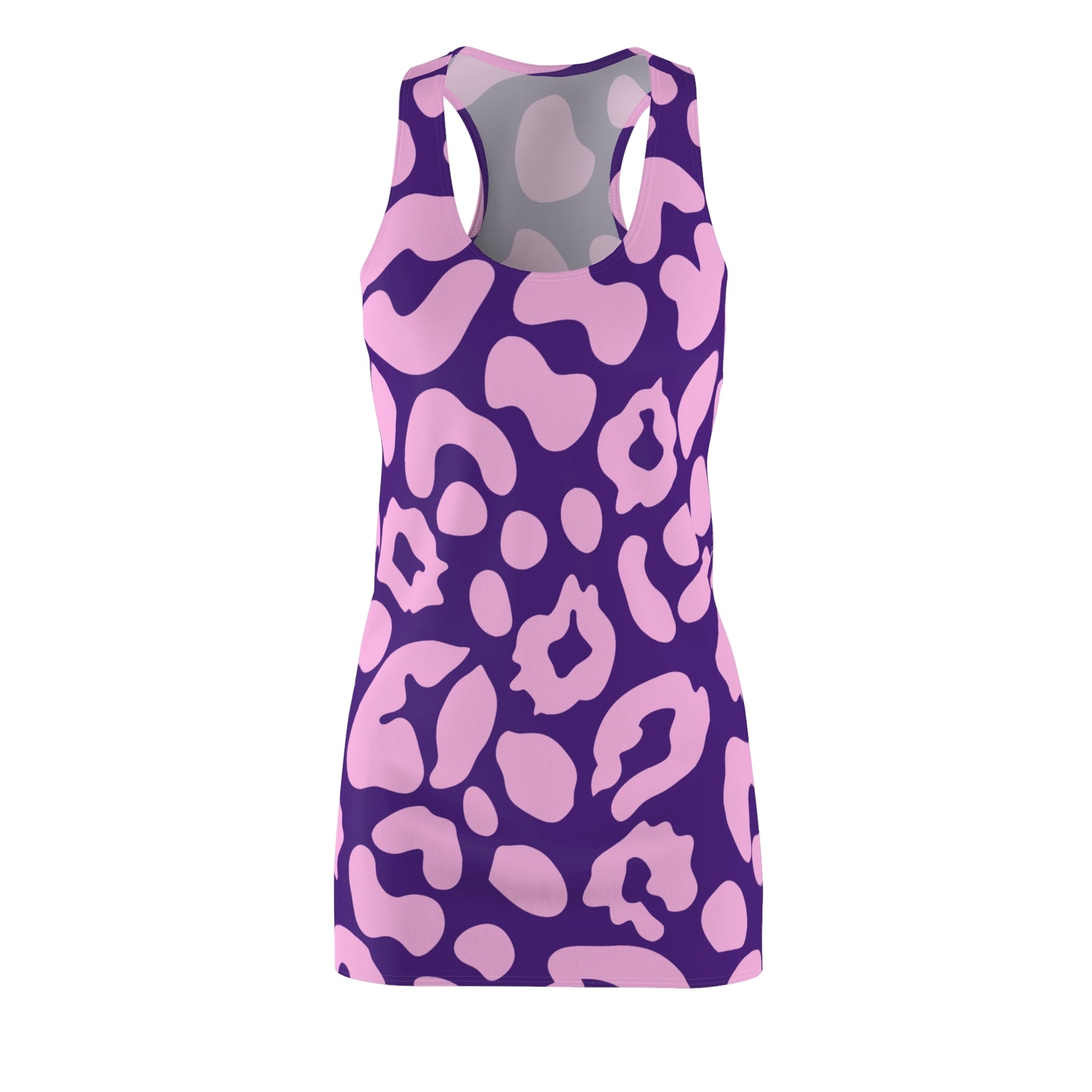 Pink Leopard Racerback Kleid – Trendiges Sommerkleid