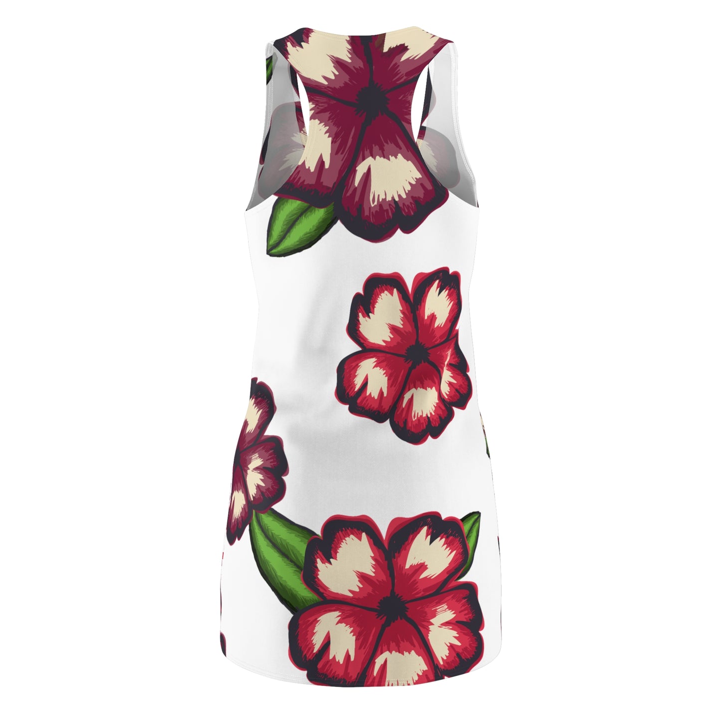 Hibiskus Racerback Kleid – Stylishes Sommerkleid