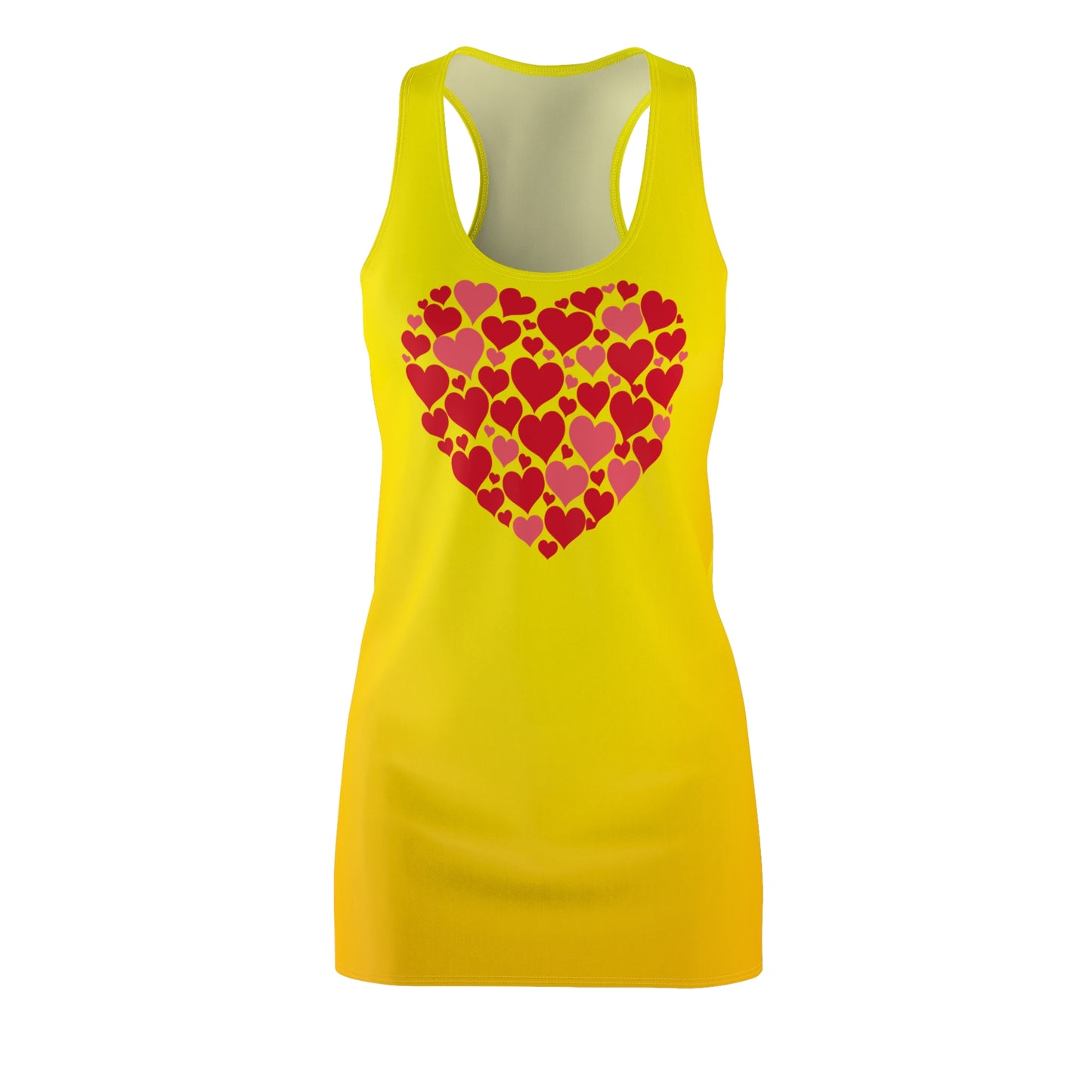 Herz Racerback Kleid – Lässiges Sommerkleid