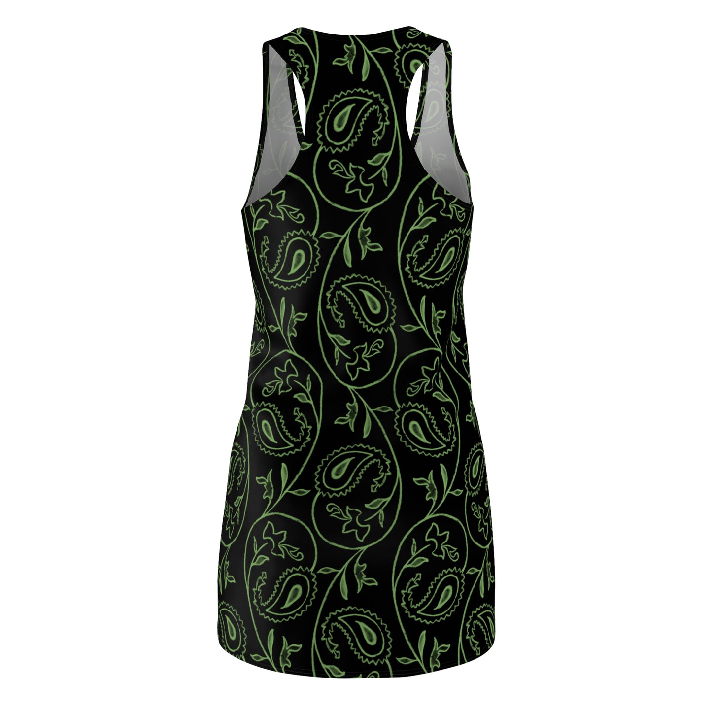 Damen Sommerkleid schwarz mit Paisley Muster