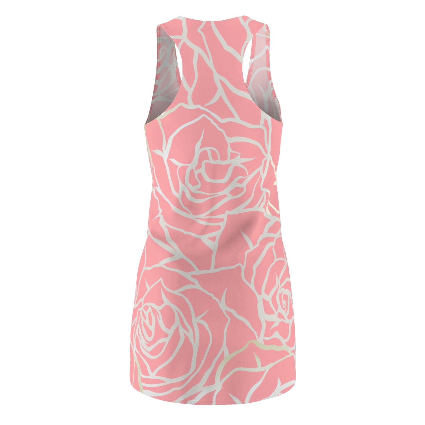 Rosen Racerback Kleid – Elegantes Sommerkleid