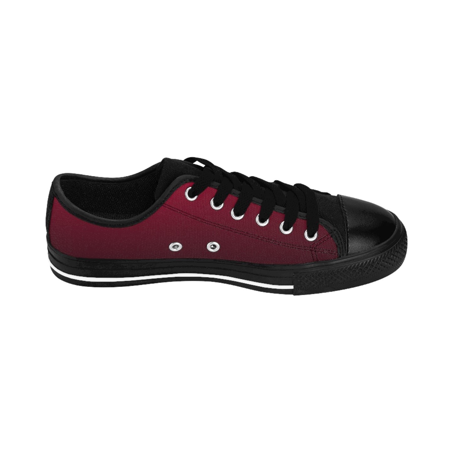 Damen Sneaker Bordeaux Canvas Freizeit Schuhe Streetwear Low