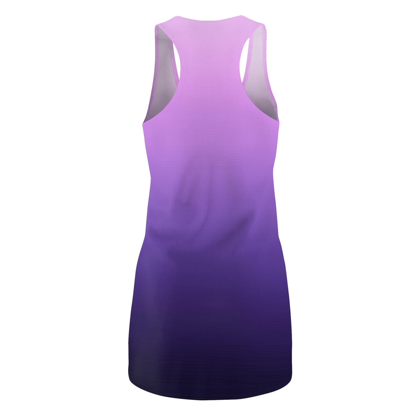 Lila Gradient Racerback Kleid – Elegantes Ombre Kleid