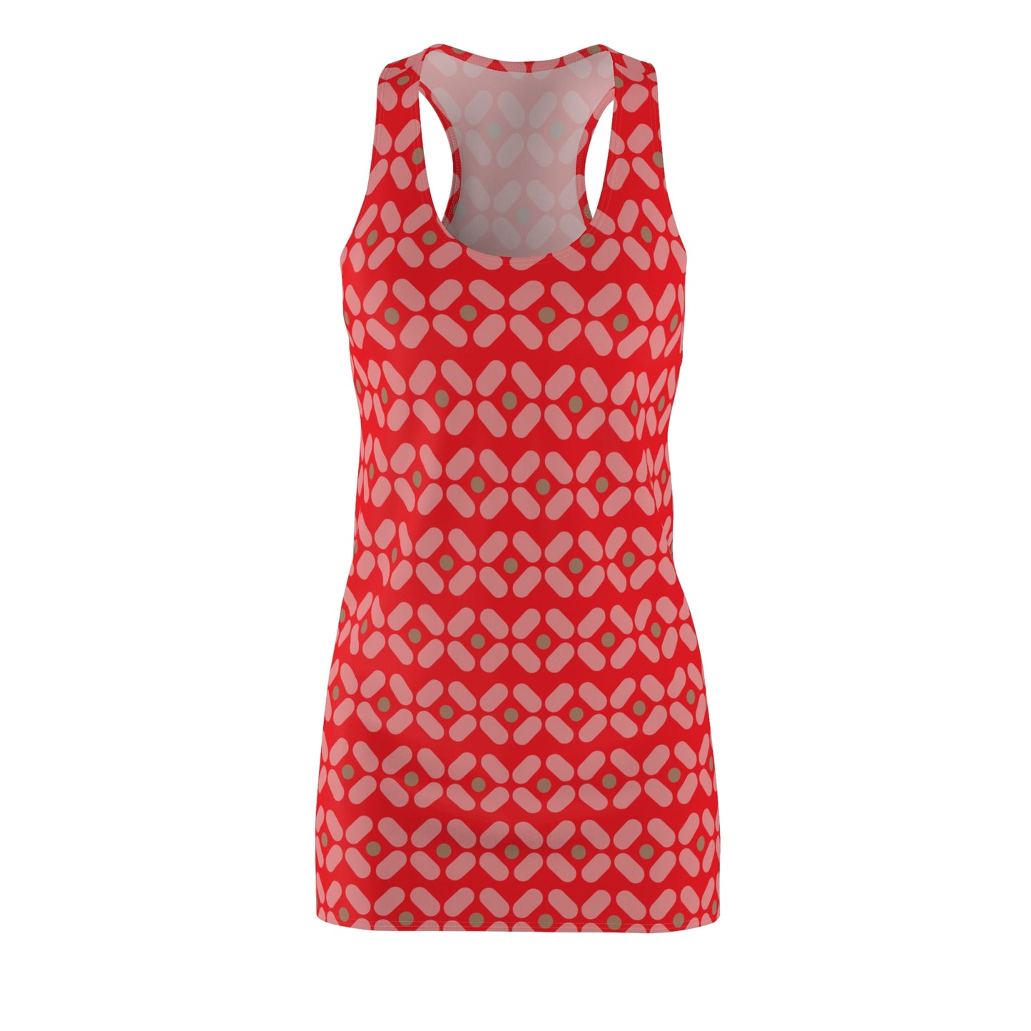 Rot Rosé Racerback Kleid – Chic Sommerkleid