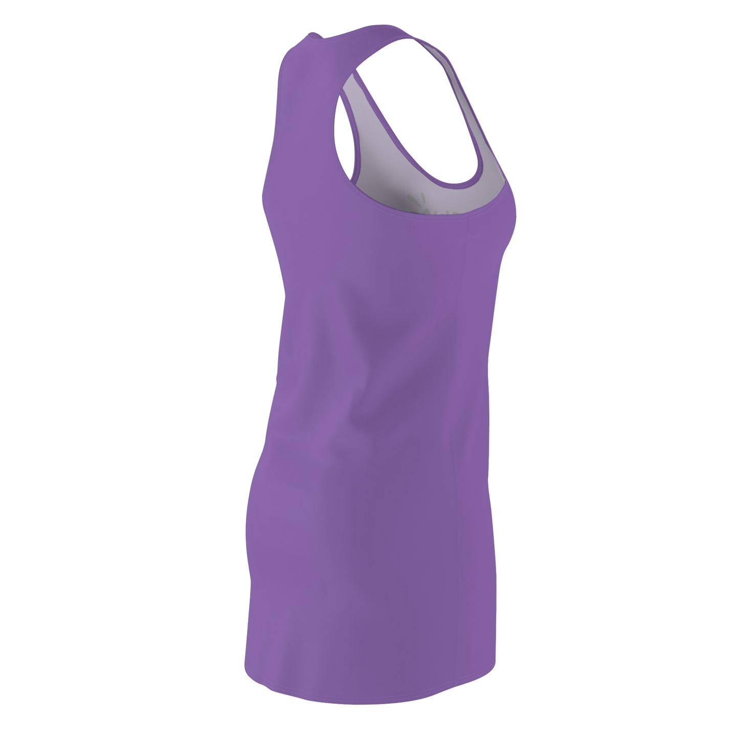 Racerback Damenkleid Sommer – „Amazing“ Statement, modern & lässig lila
