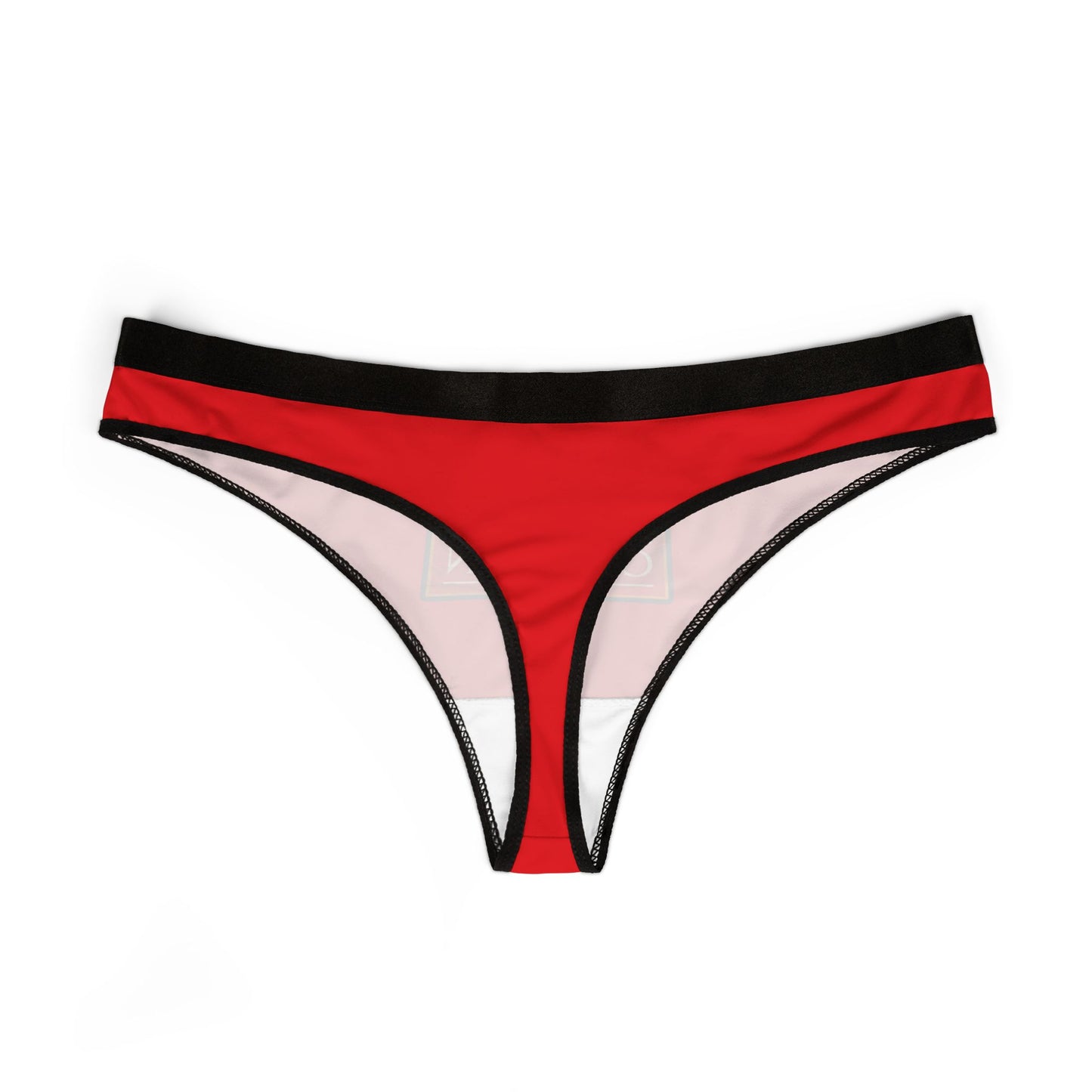 Rotes Damen Thong Unterwäsche Bequeme Atmungsaktive Slips