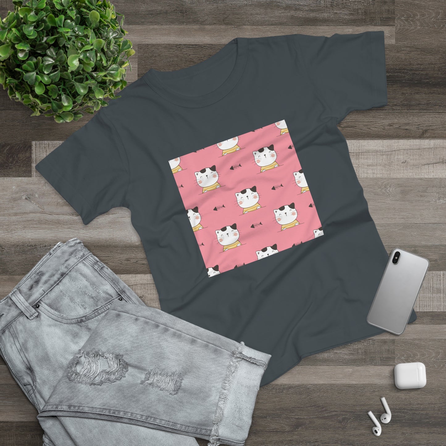 Katzen T-Shirt – Süßes Cat Lover Geschenk