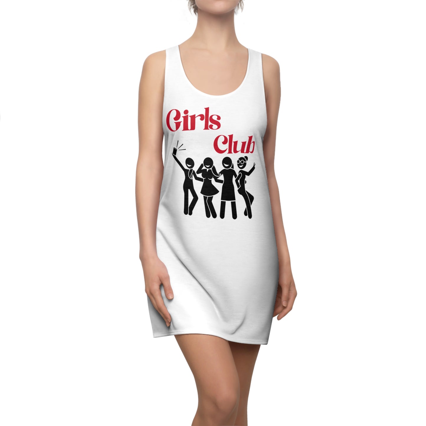 Girls Club Racerback Kleid – Festival Outfit