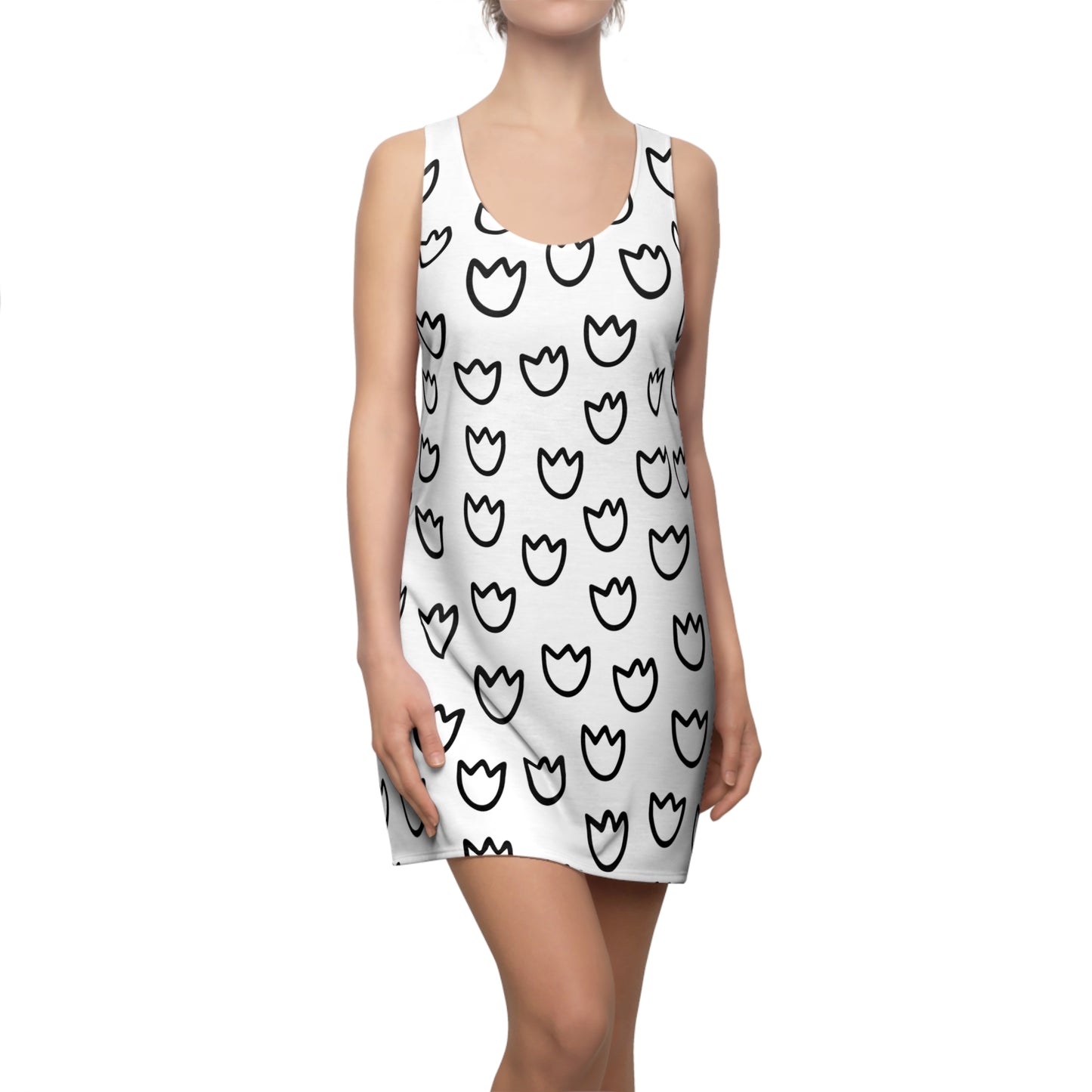 Tulpen Racerback Kleid – Minimalistisches Sommerkleid