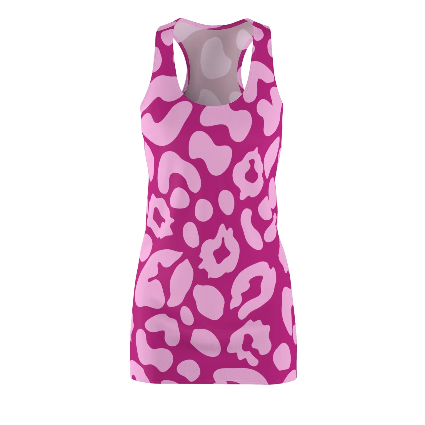 Pink Leopard Racerback Kleid – Trendiges Sommerkleid