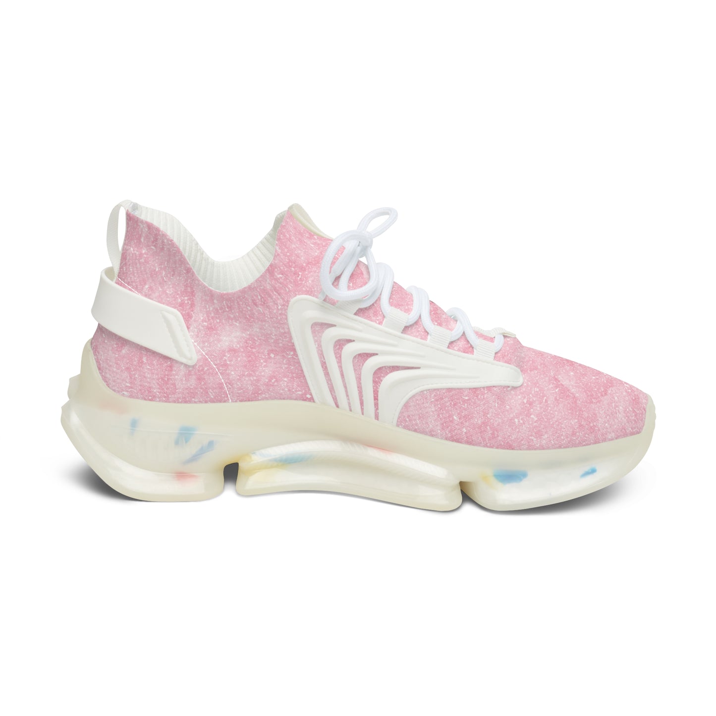Pink Sneaker Damen – Stylische Sportschuhe mit schwarzem Design