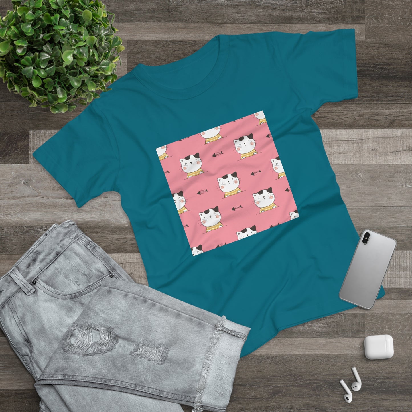 Katzen T-Shirt – Süßes Cat Lover Geschenk