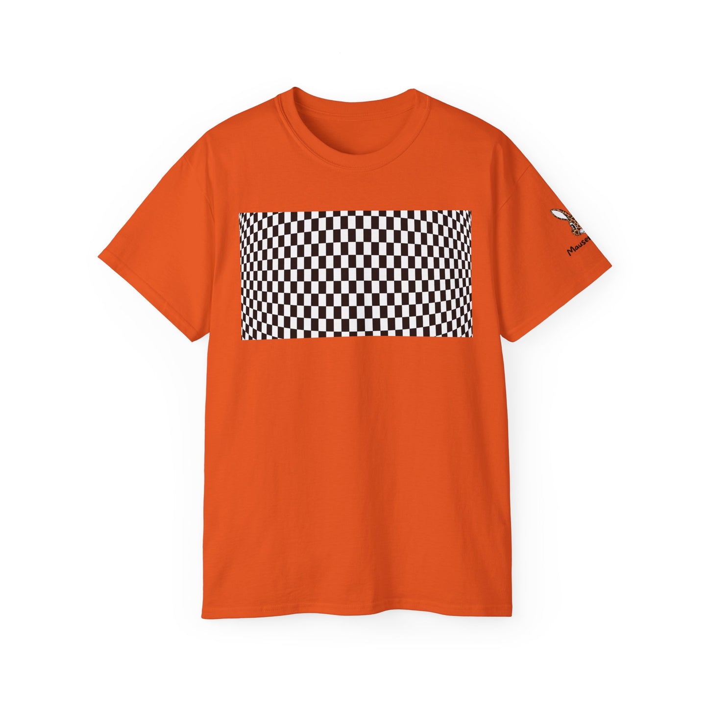 Black White Checkerboard T-Shirt – Retro Streetwear Tee