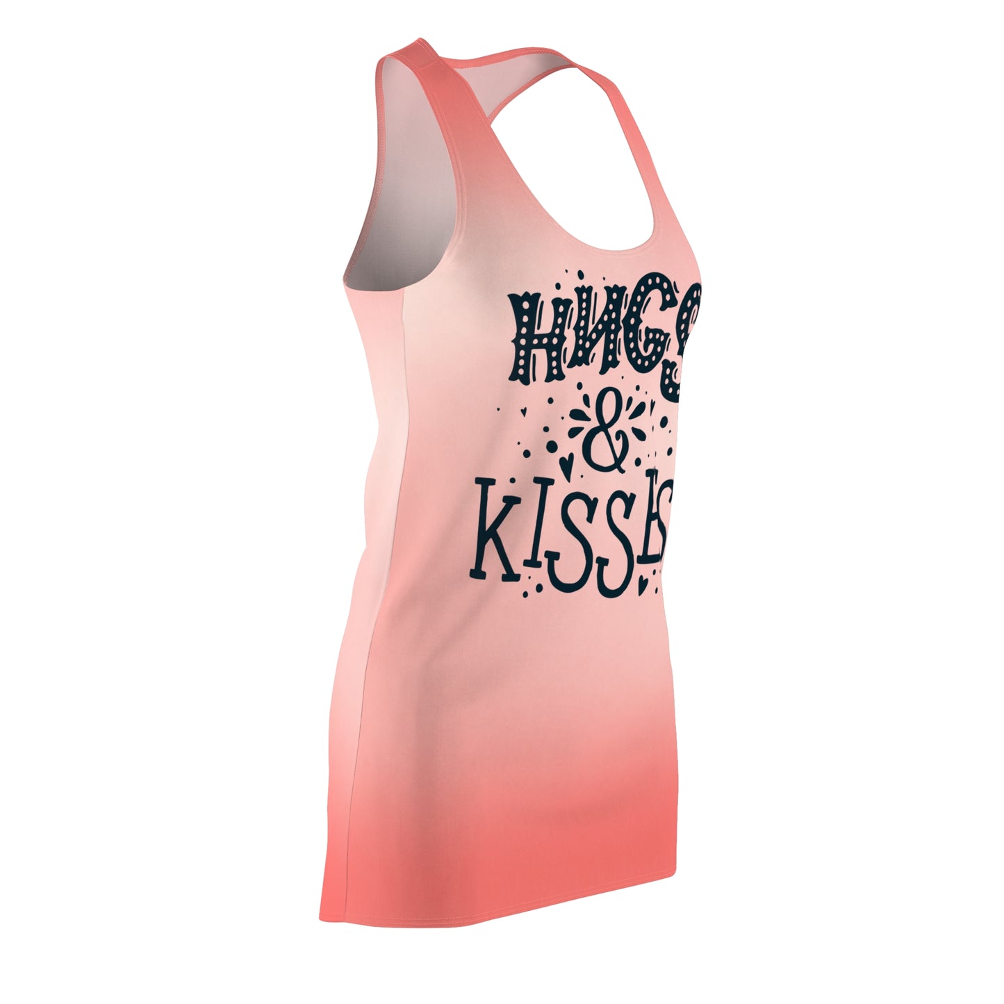 Hugs & Kisses Racerback Kleid – Süßes Sommerkleid