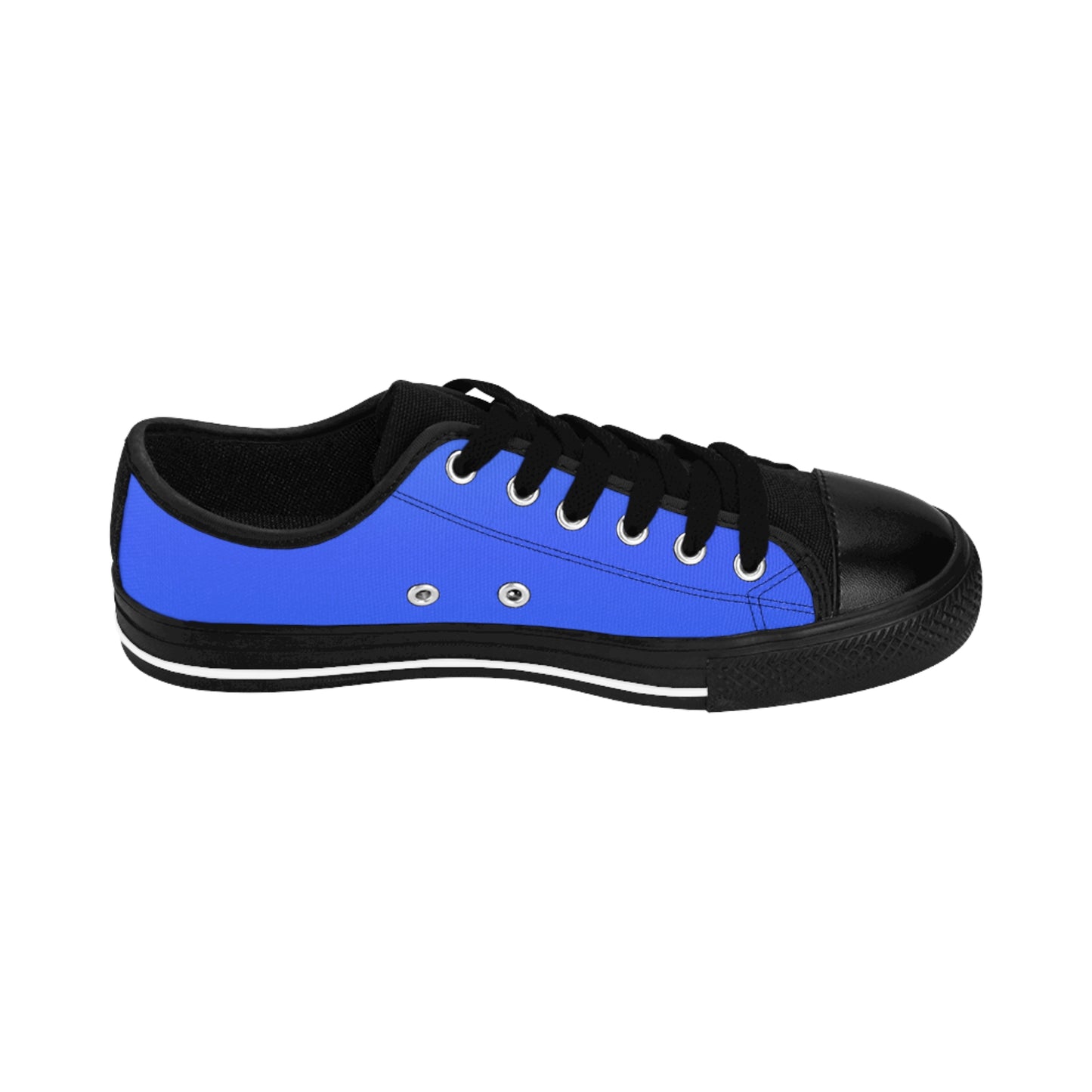 Damen Sneaker Blau mit Herz | Canvas Low Top Love Schuhe