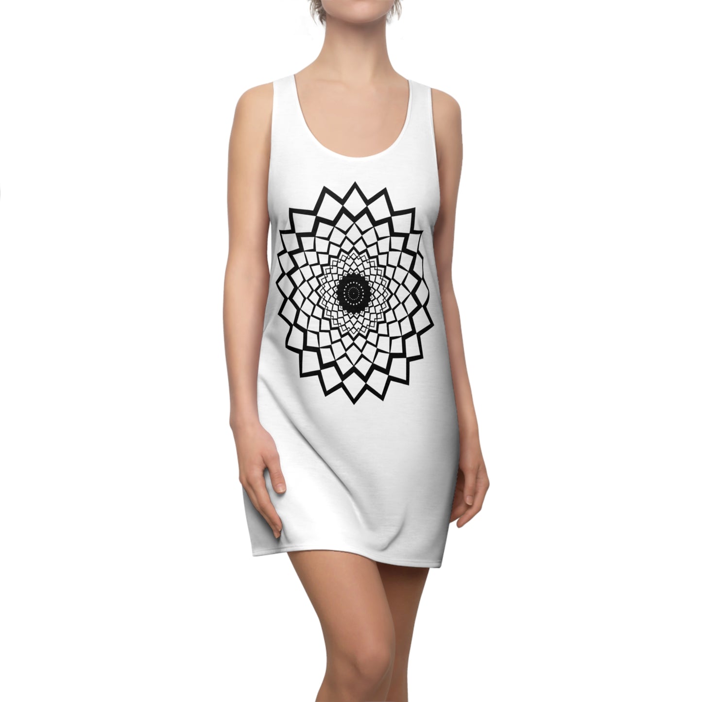 Mandala Racerback Kleid – Boho Sommerkleid