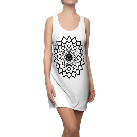 Mandala Racerback Kleid – Boho Sommerkleid