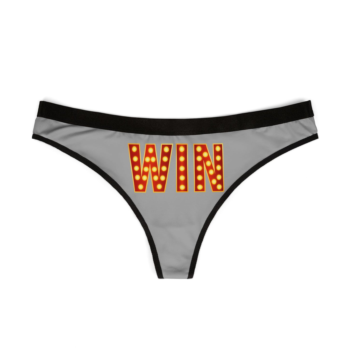 Damen Thong Unterwäsche Bequeme Atmungsaktive Slips Motiv Win