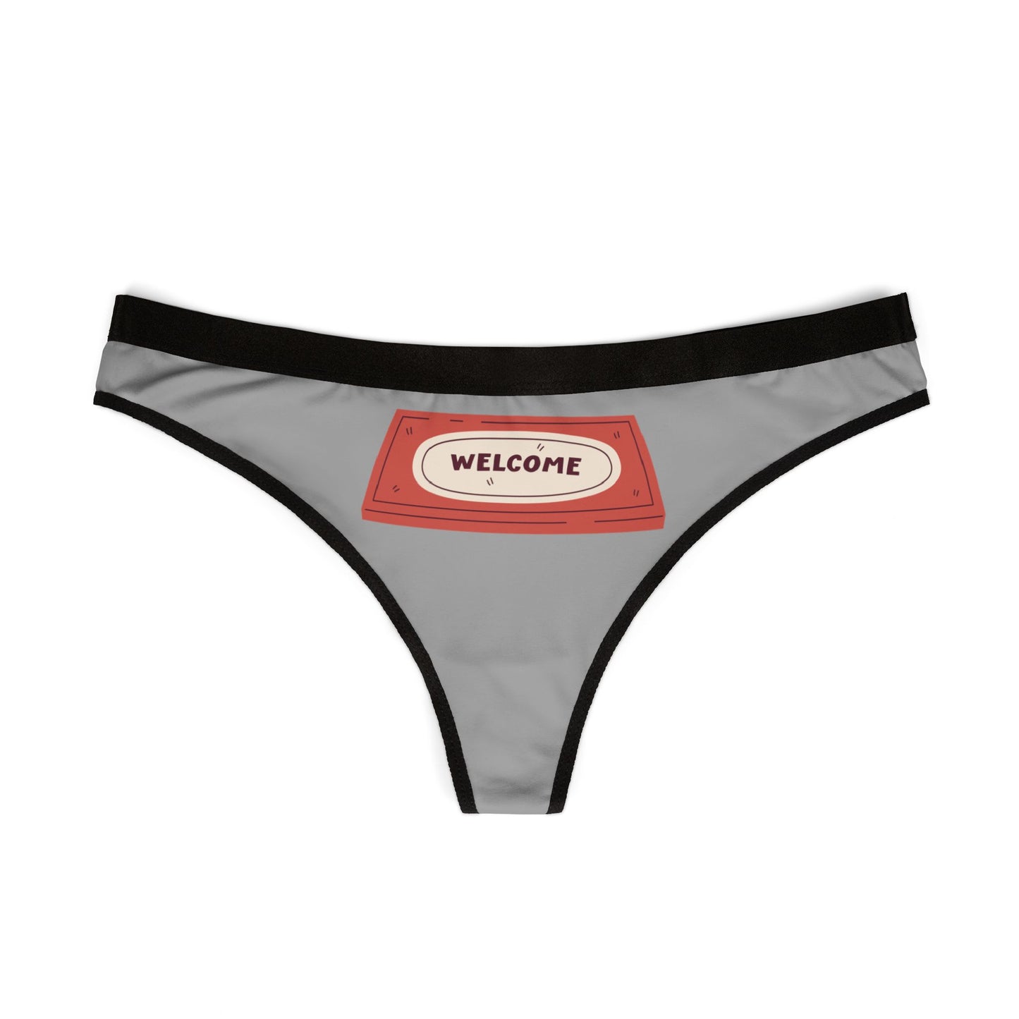 Damen Thong Unterwäsche Welcome Bequeme Slips MauserDesign