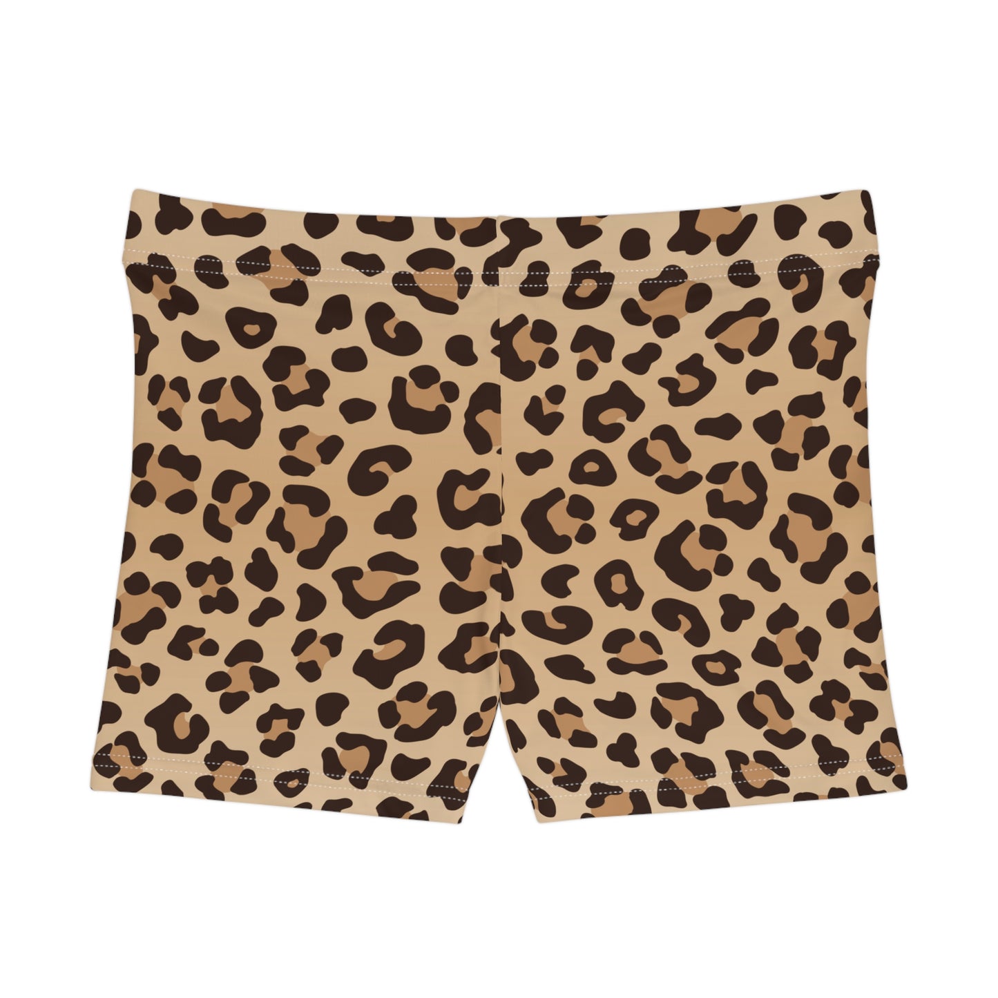 Leopard Print Damen Shorts Sommer Loungewear Activewear Strand & Freizeit
