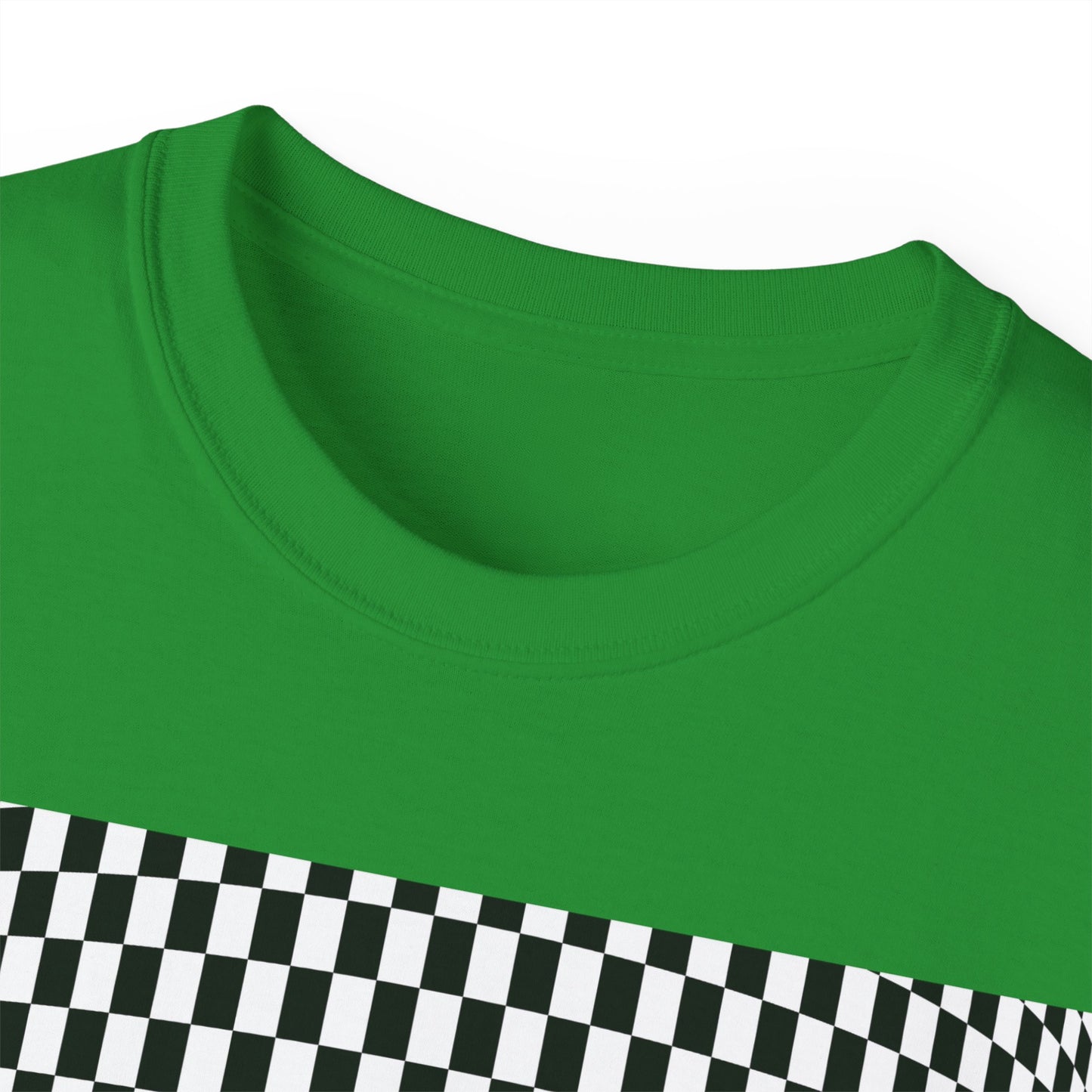 Black White Checkerboard T-Shirt – Retro Streetwear Tee