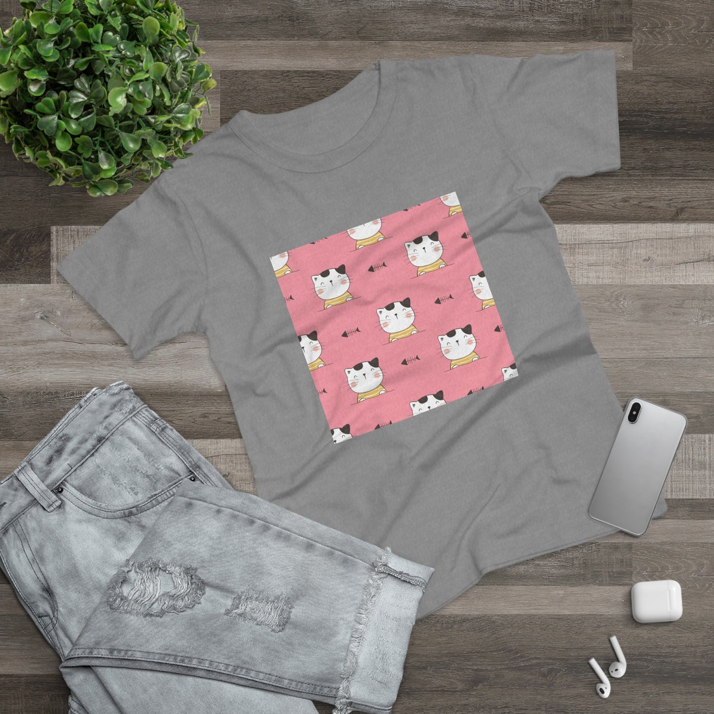 Katzen T-Shirt – Süßes Cat Lover Geschenk