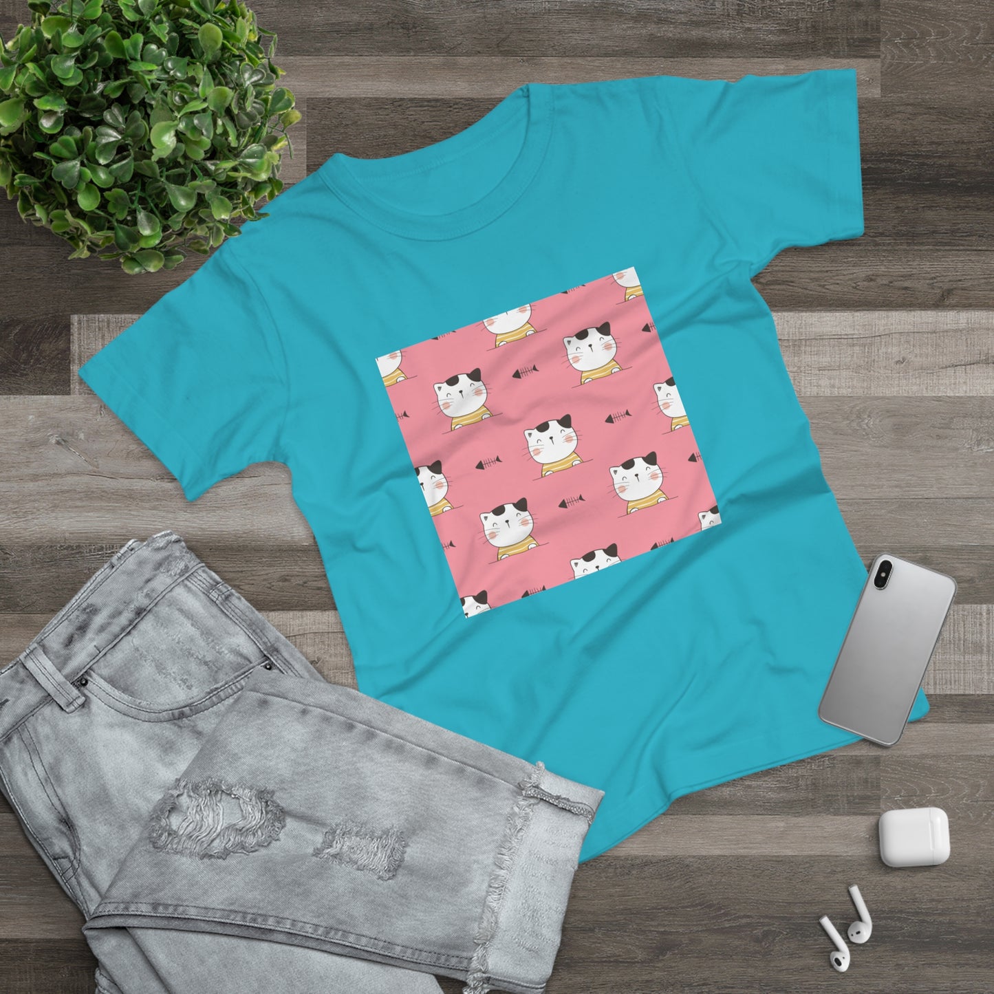 Katzen T-Shirt – Süßes Cat Lover Geschenk