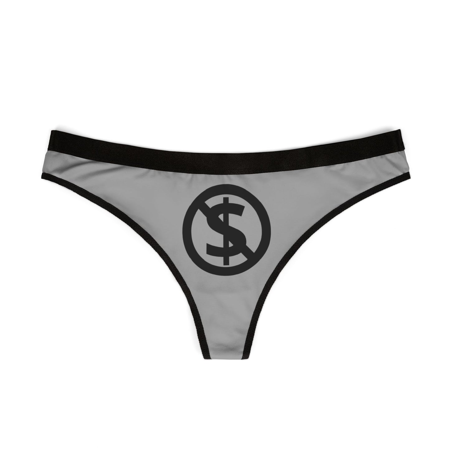 Damen Thong Unterwäsche Bequeme Atmungsaktive Slips No Dollar Print