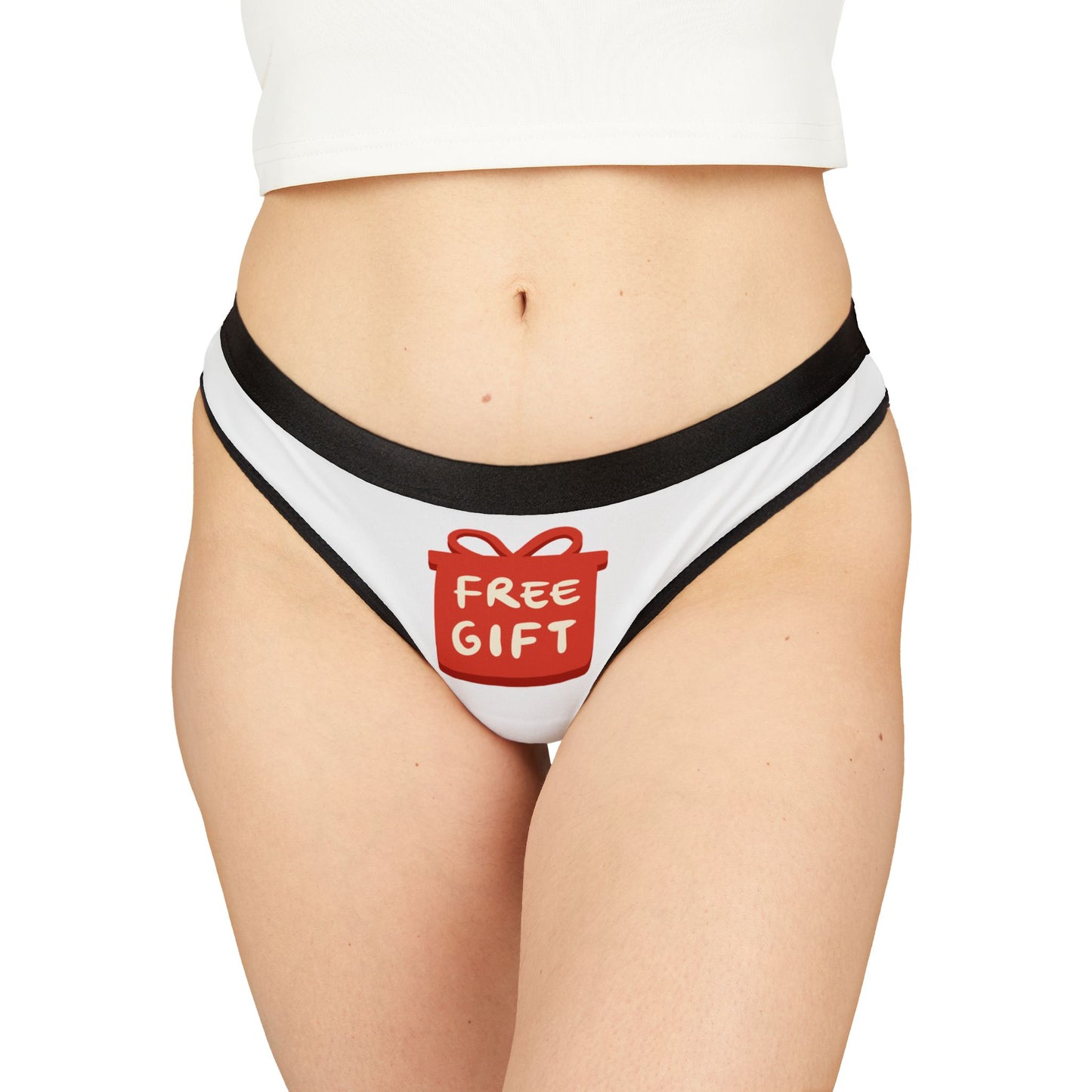 Damen Thong Unterwäsche Bequeme Atmungsaktive Slips Free Print