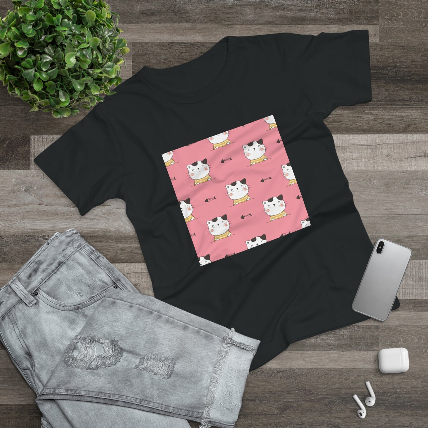 Katzen T-Shirt – Süßes Cat Lover Geschenk