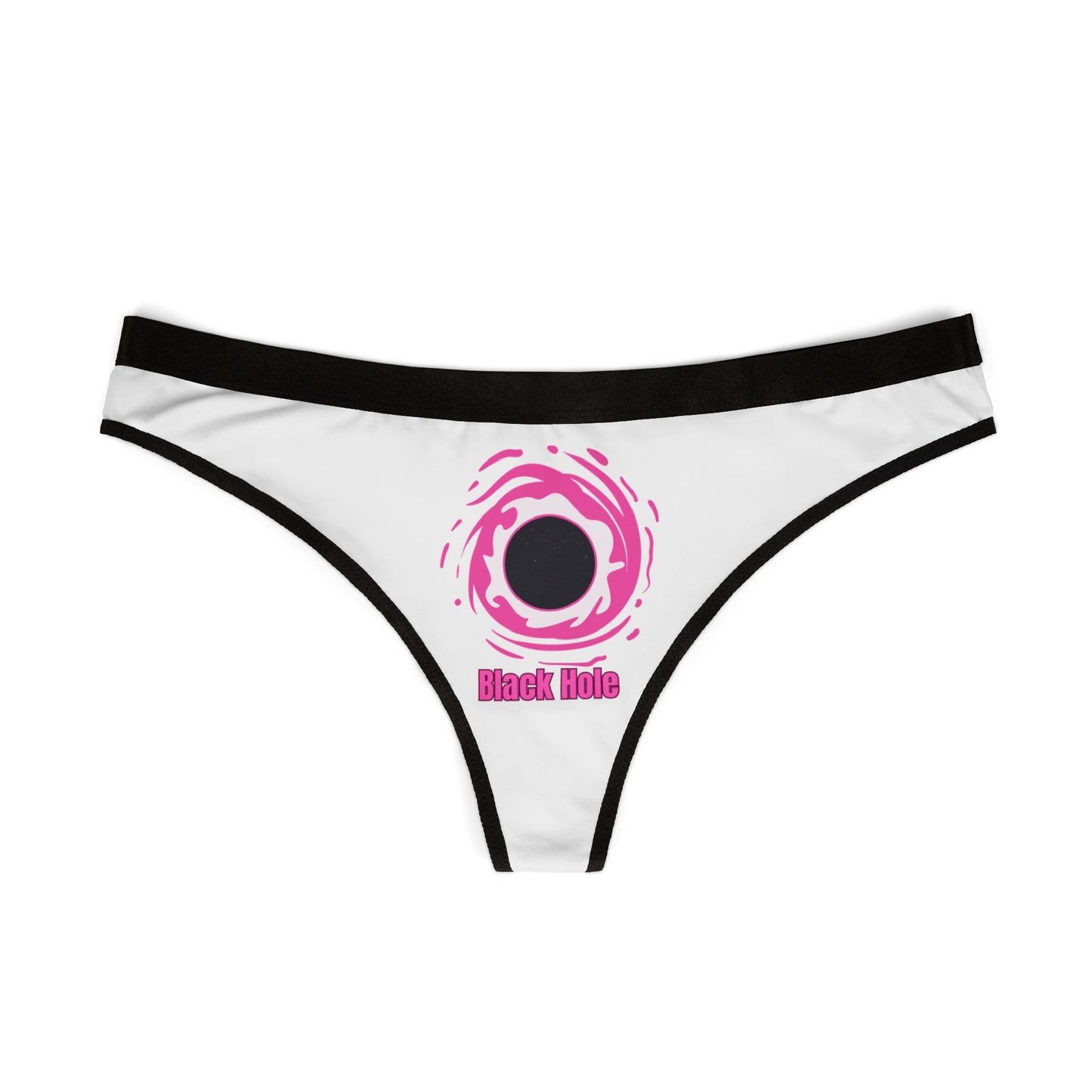 Damen Thong Unterwäsche Bequeme Atmungsaktive Slips Black Hole