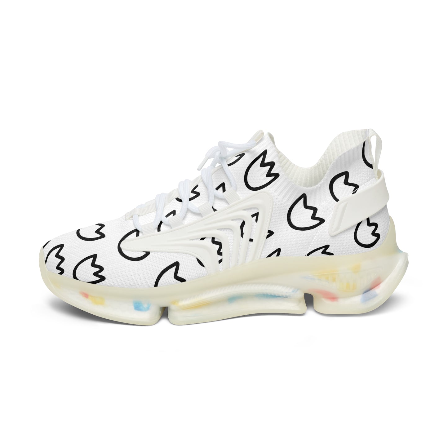 Damen Sneaker mit Tulpenmuster – Stylische Sportschuhe