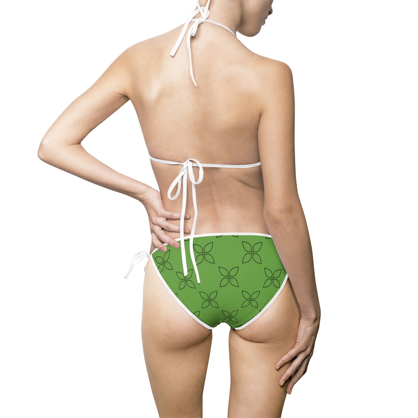 Chic Bikini Set – Elegant & Trendy Badeanzug grün