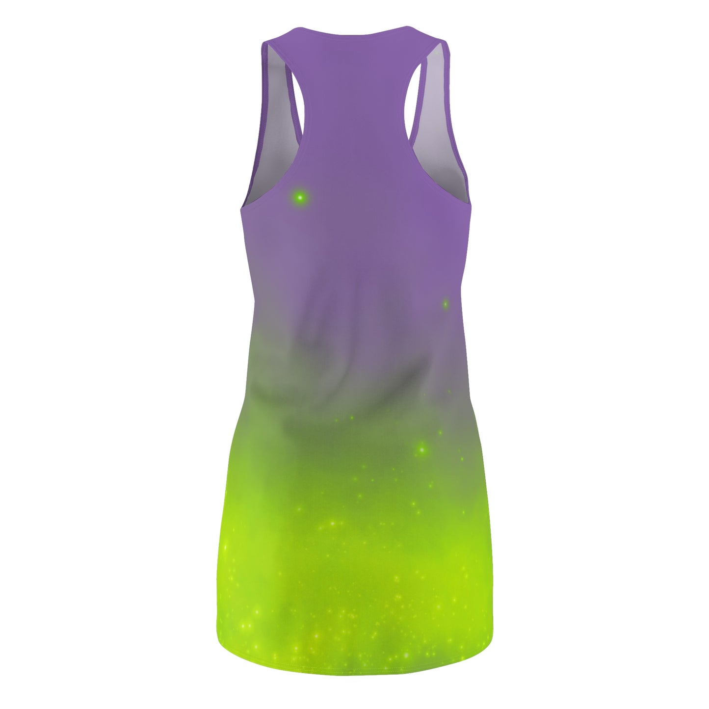 Racerback Kleid mit Lila-Grün Farbverlauf – leicht & sommerlich