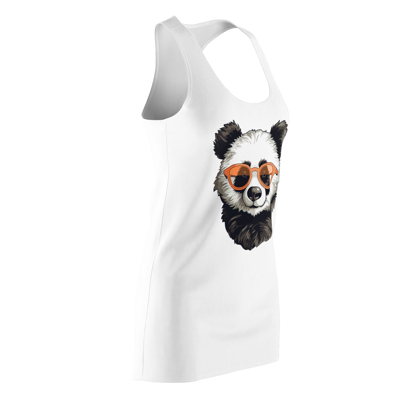 Panda Racerback Kleid mit Sonnenbrille – Sommer Damenmode